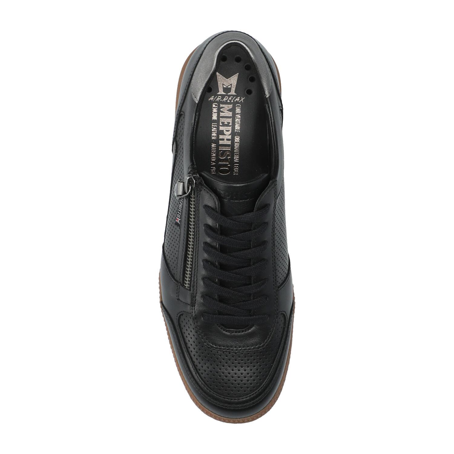 lacets femme modèle Walie noir - Mephisto